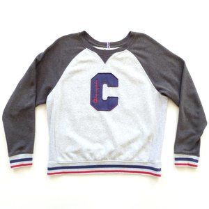 Champion Big C Logo Patch Sweatshirt